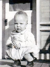 Harlee Gibbons, about 1 year old, circa 1924