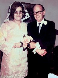 Rosa Lee and Harlee Gibbons Wedding day, Feb. 12, 1971